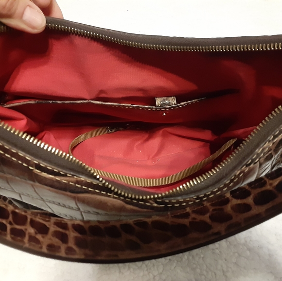 Dooney and Bourke Hobo Croc Print Purse - Picture 9 of 16